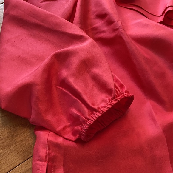 ⭐️HP⭐️ NWT J. Crew one-shoulder shantung silk top. - Picture 4 of 9